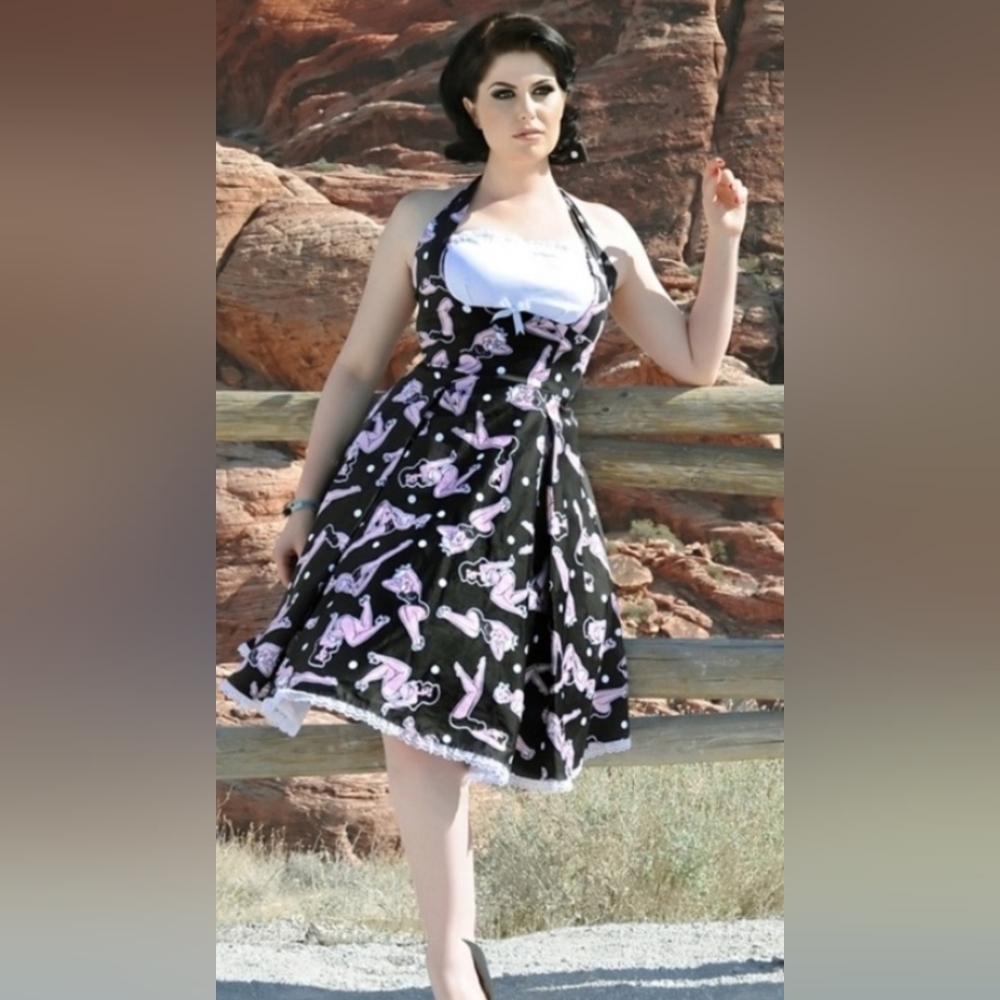 MAKE OFFER Pinup Couture XL NWT Dress - Picture 2 of 12